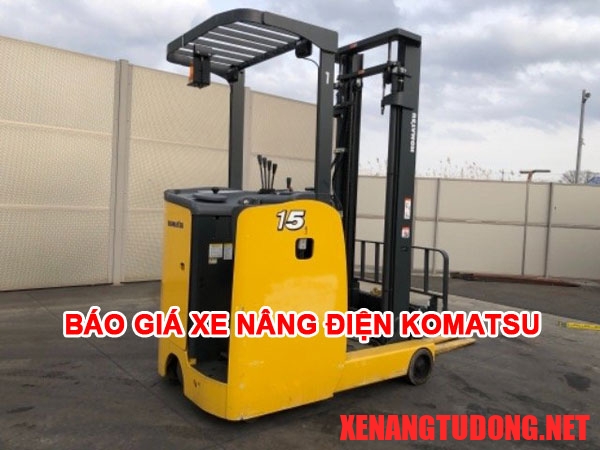 Báo giá Xe nâng điện Komatsu