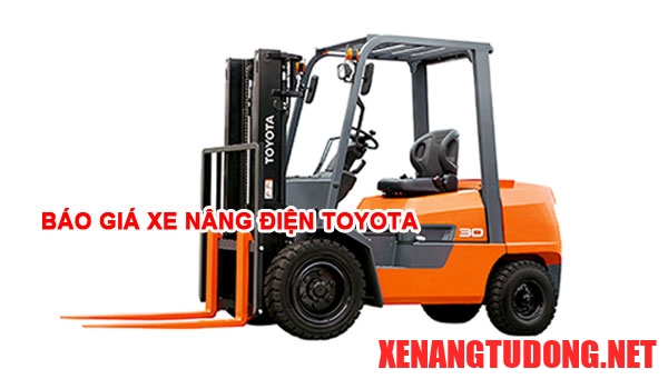 Báo giá Xe nâng điện Toyota